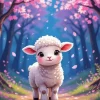 Cute Small Lamb 5D Diamond Painting