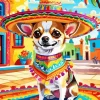 Mexican Chihuahua 5D Diamond Painting