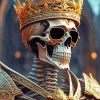 Skeleton Sunglasses Art 5D Diamond Painting