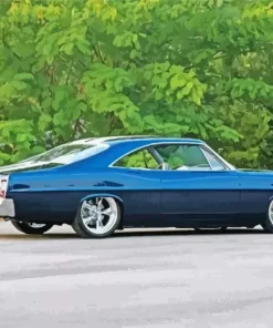 Slammed Ford Galaxie Art 5D Diamond Painting